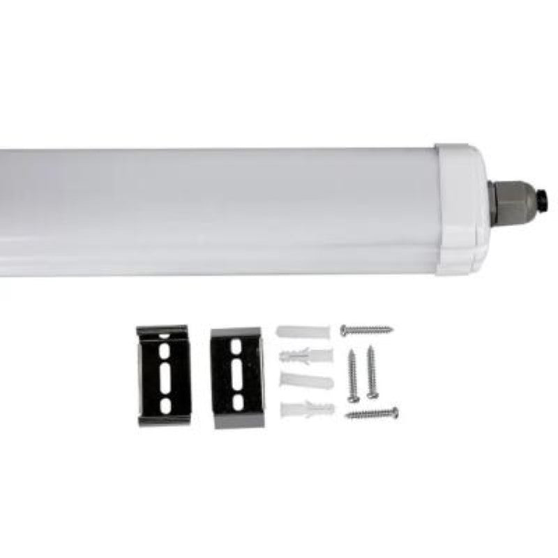 Réglette LED étanche 120cm 36W IP65 120lm/W Interconnectable (Pack de 12) - Silamp France