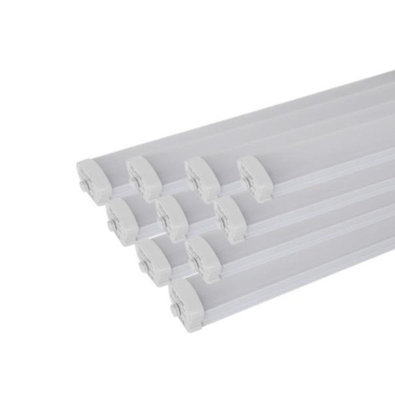 Réglette LED étanche 120cm 36W IP65 (Pack de 10) - Silamp France