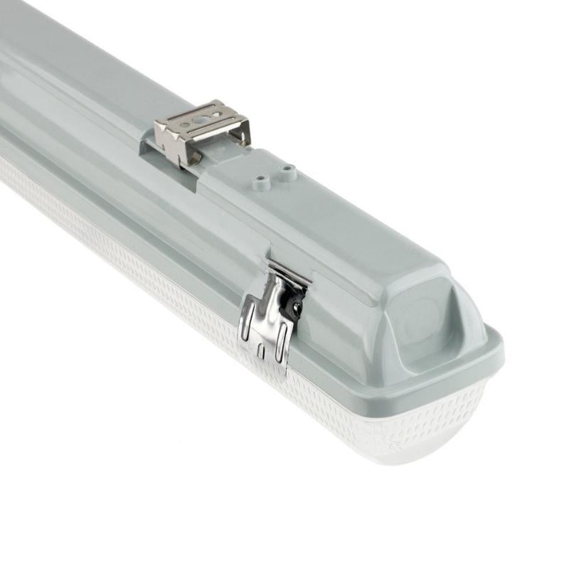 Réglette LED étanche double pour Tubes LED T8 120cm IP65 (boitier vide) - Silamp France