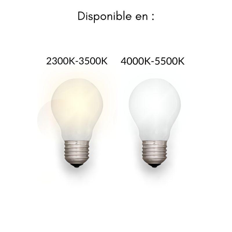 Réglette LED Rechargeable USB 60cm 2,5W Noire avec Détecteur de mouvement - Silamp France