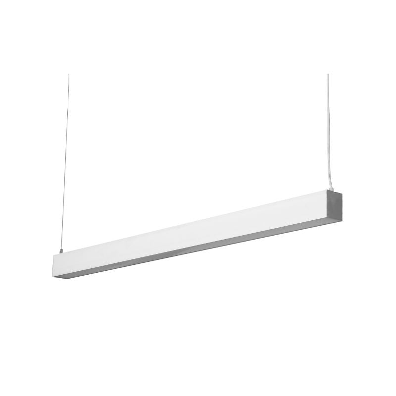 Réglette Suspendue LED Large 120cm 35W Blanc (Pack de 10) - Silamp France