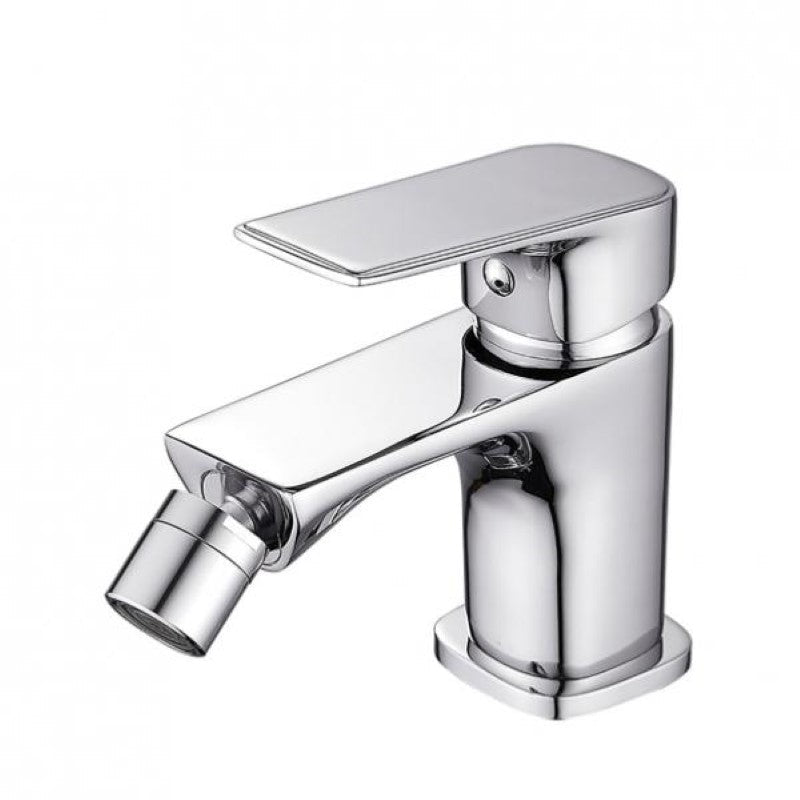 Robinet Mitigeur Lavabo Inox Carré Bec Orientable - Silamp France