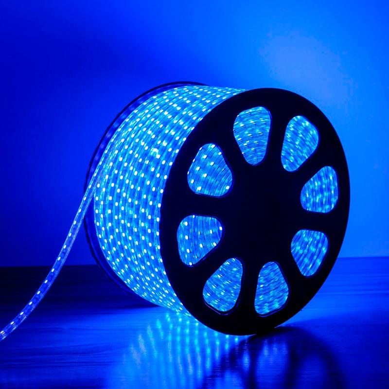 Ruban LED 220V 1M-SMD5050 RGB 60LED/m IP65 (vendu sur mesure) - Silamp France