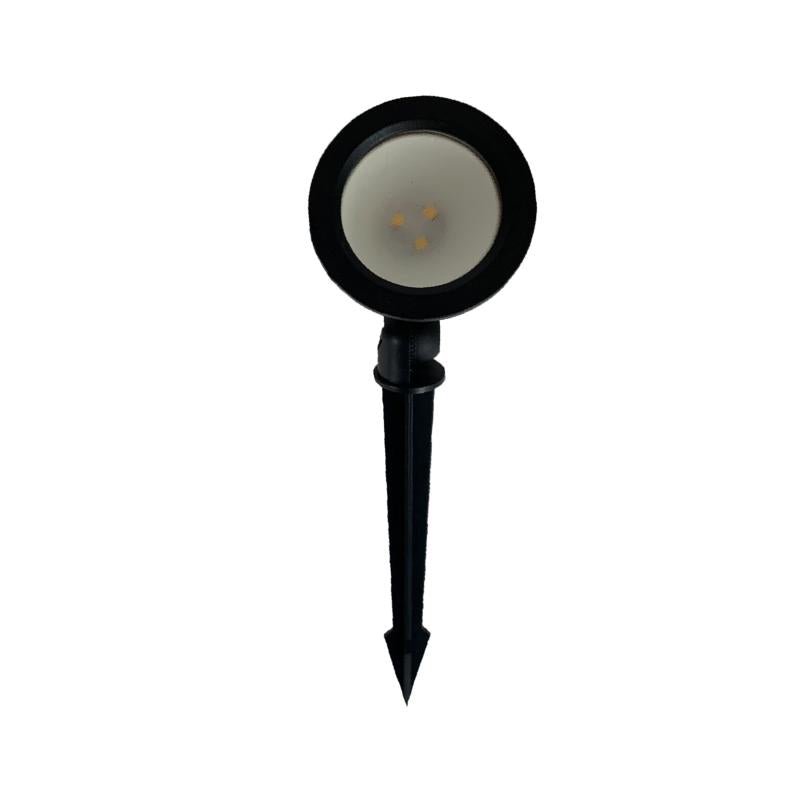 Spot à Piquer LED Extérieur IP65 7W Noir (Lot de 2) - Silamp France