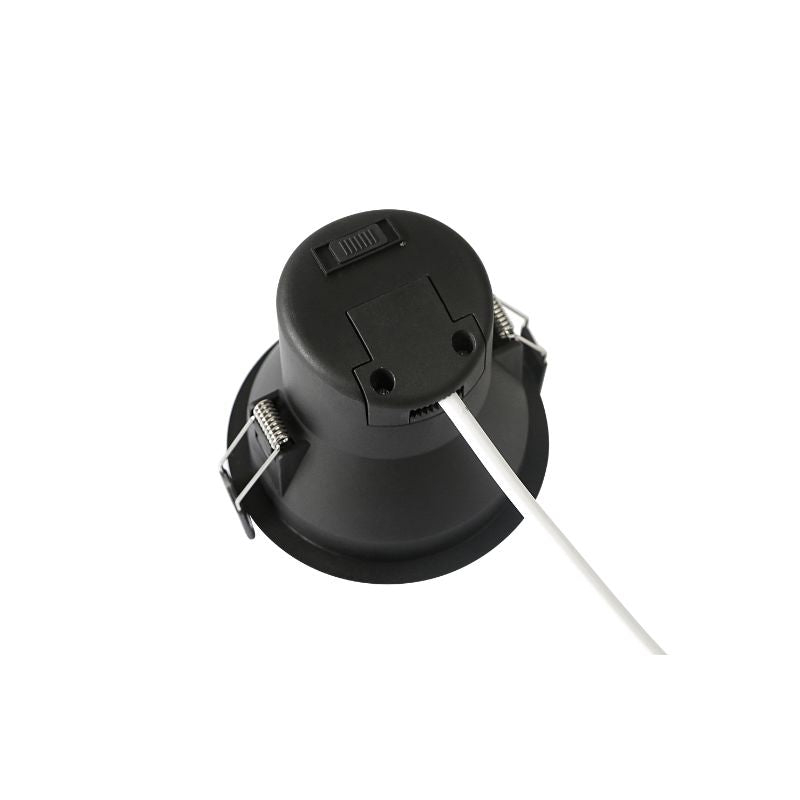 Spot Encastrable Dimmable Noir LED 9W CCT ø85mm - Silamp France