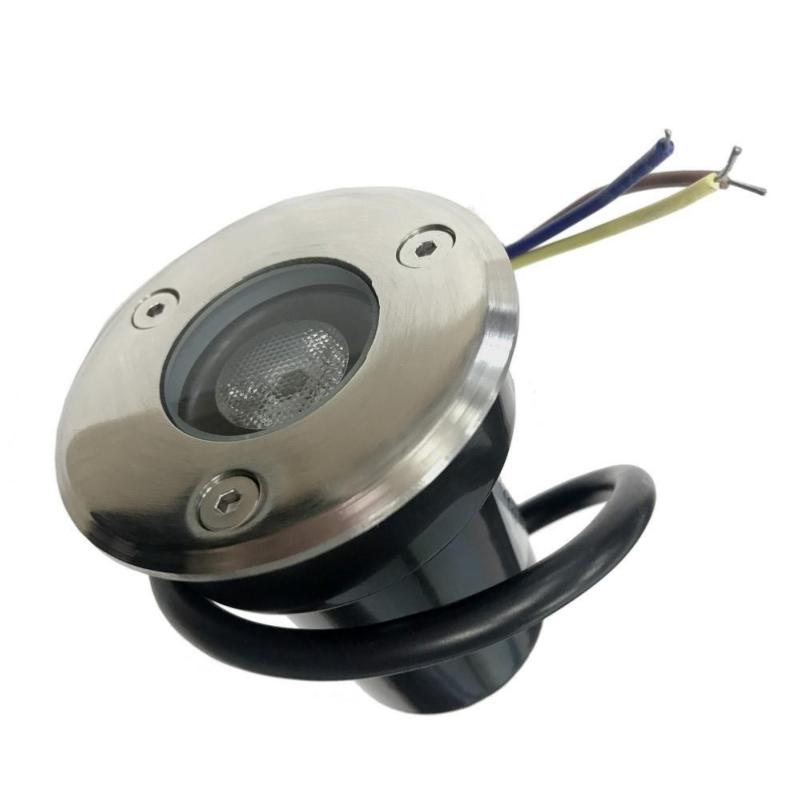 Spot Extérieur Encastrable LED IP65 220V Sol 3W 45° - Silamp France