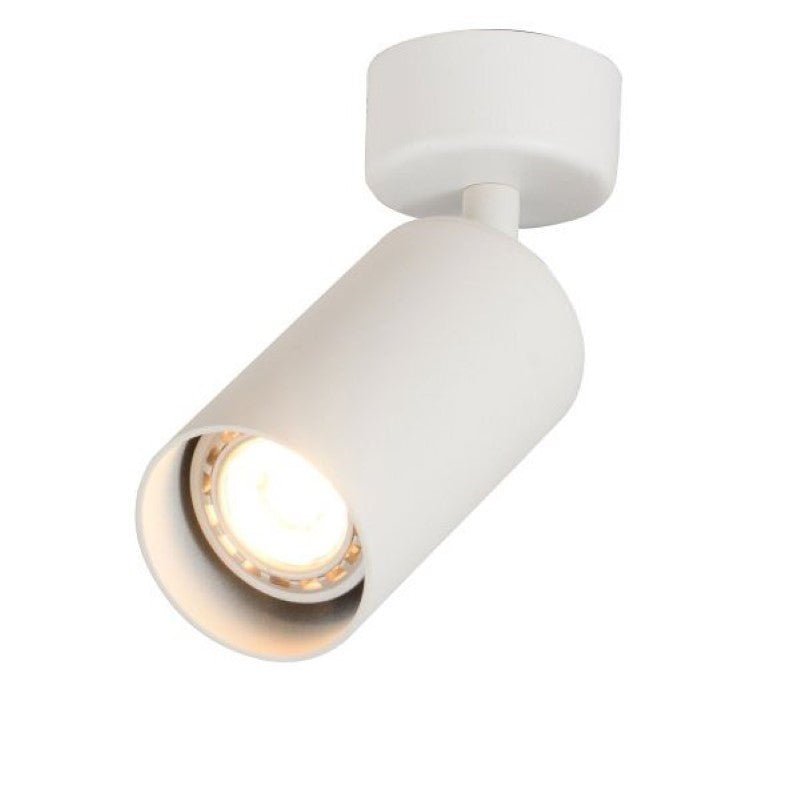 Spot LED en saillie Blanc Orientable pour Ampoule GU10/MR16 - Silamp France