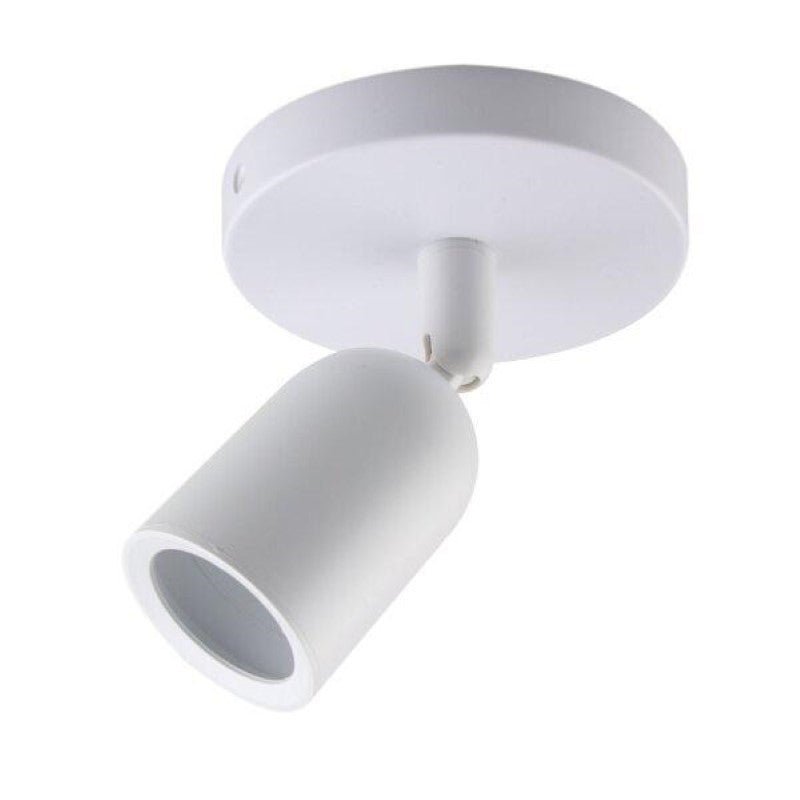 Spot LED en Saillie Orientable BLANC pour Ampoule GU10 - Silamp France