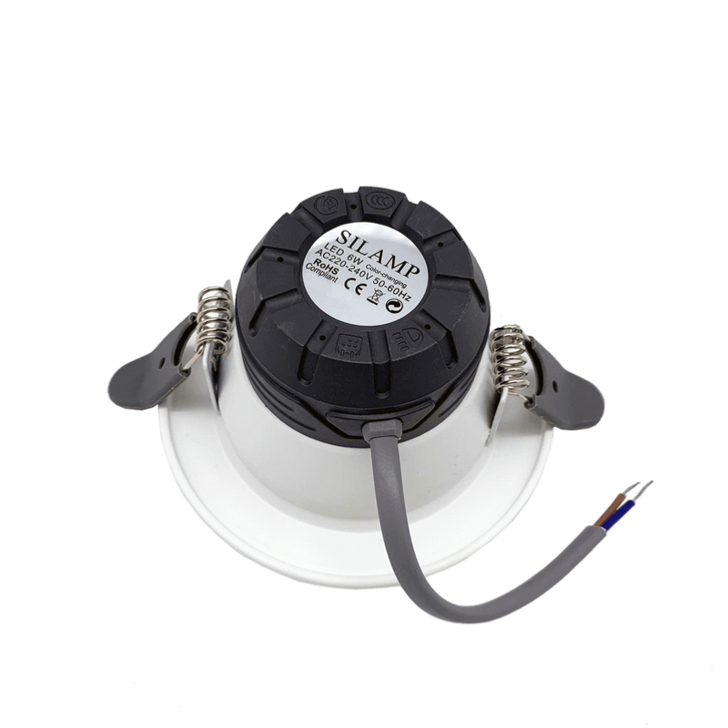Spot LED Encastrable 6W Rond BLANC lumière variable (pack de 5) - Silamp France