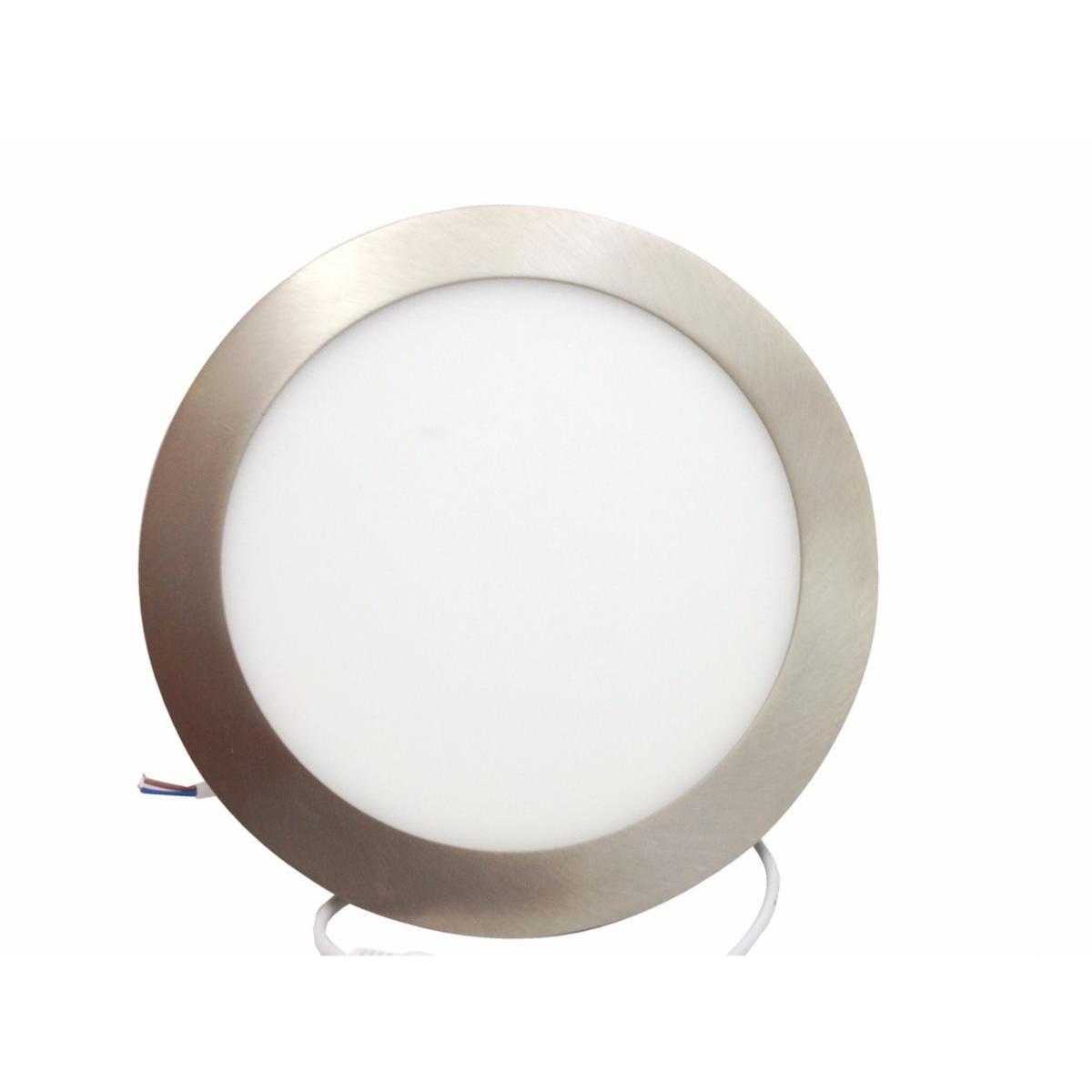 Spot LED Encastrable Extra Plat Rond 18W ALU - Silamp France