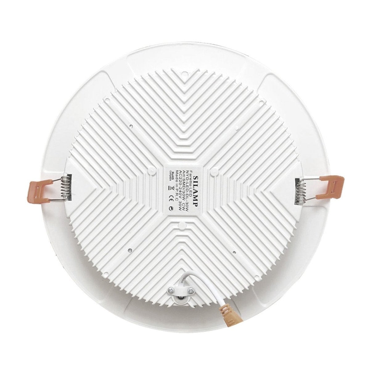 Spot LED Encastrable Rond 30W Blanc (pack de 5) - Silamp France