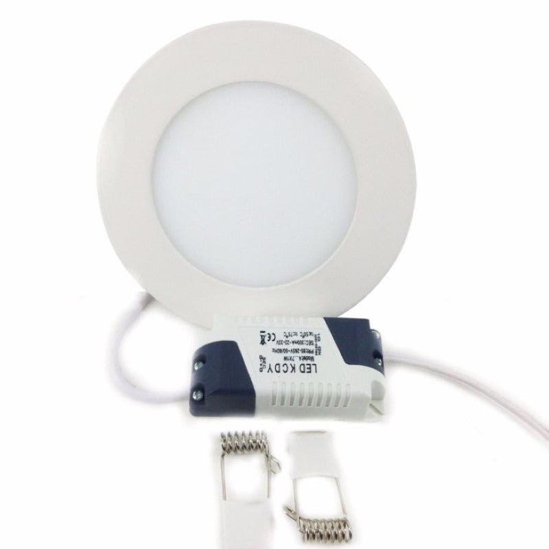 Spot LED Encastrable Rond BLANC 12W (Pack de 10) - Silamp France