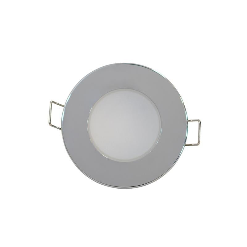 Spot LED Etanche 5W Rond Encastrable ALU IP65 (Pack de 10) - Silamp France