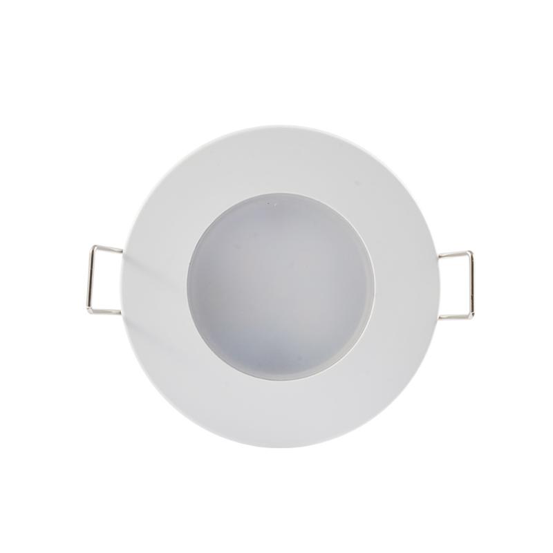 Spot LED Etanche 5W Rond Encastrable BLANC IP65 (Pack de 10) - Silamp France