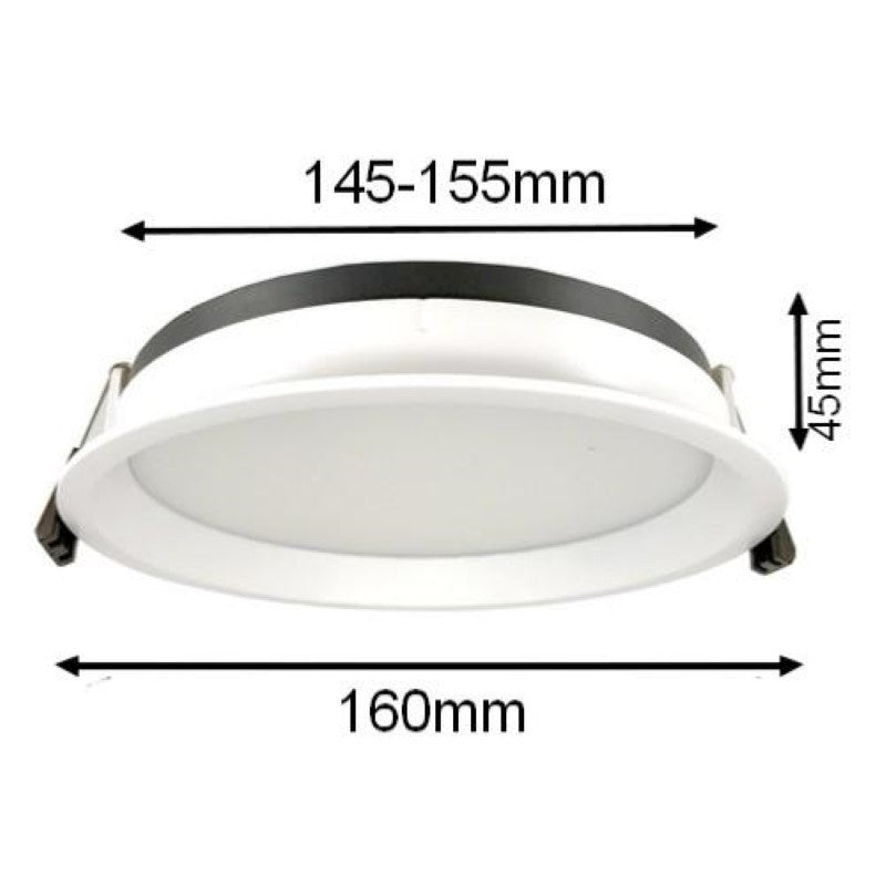 Spot LED Rond 15W Ø160mm - Silamp France
