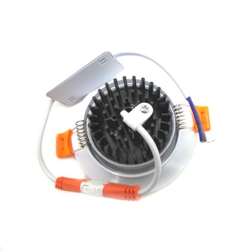 Spot LED Rond Encastrable Orientable 12W 80° (pack de 5) - Silamp France