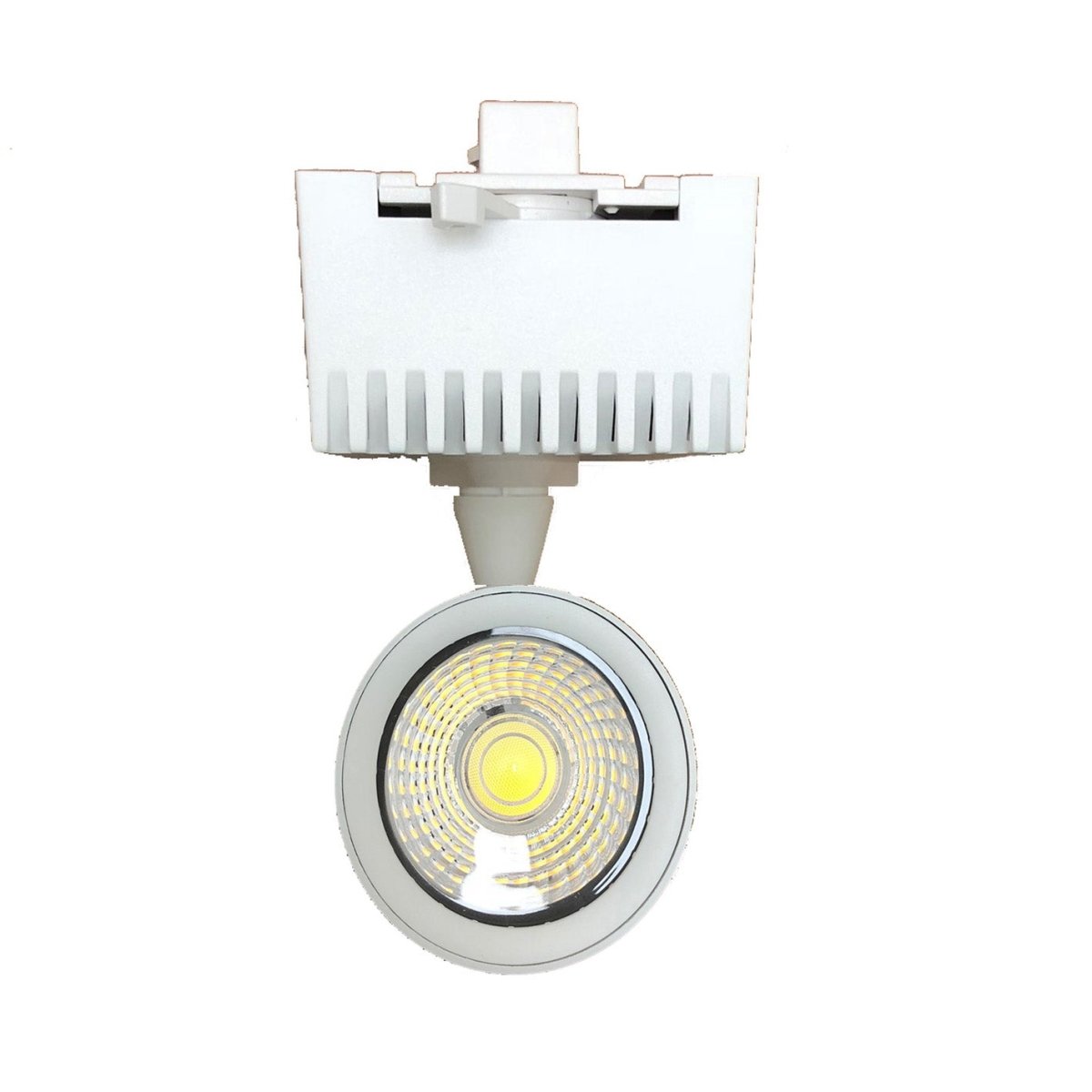 Spot LED sur Rail 15W Monophasé BLANC (Pack de 10) - Silamp France