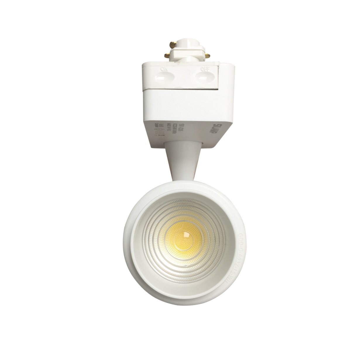 Spot LED sur Rail 15W Multi-angle COB Monophasé BLANC (Pack de 5) - Silamp France