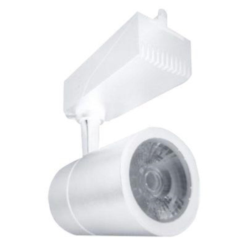 Spot LED sur Rail 30W 80° Triphasé BLANC - Silamp France