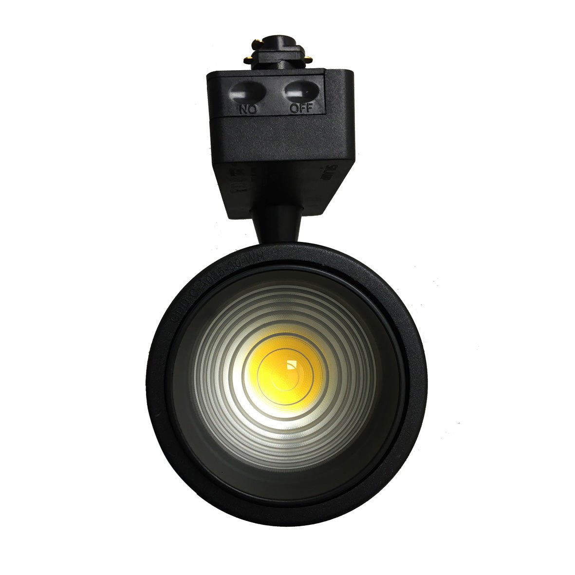 Spot LED sur Rail 30W Multi-angle COB Monophasé NOIR (Pack de 5) - Silamp France