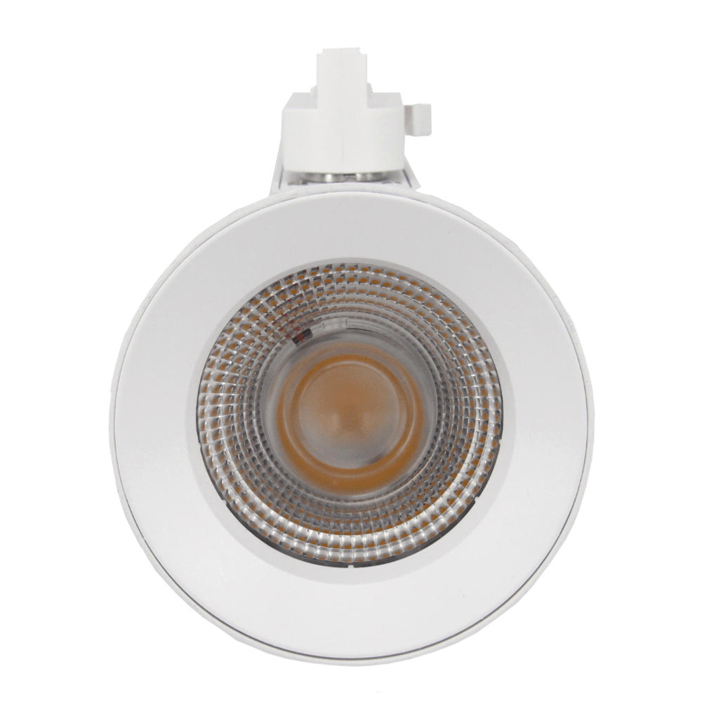 Spot LED sur rail 32W 38° Triphasé BLANC - Silamp France