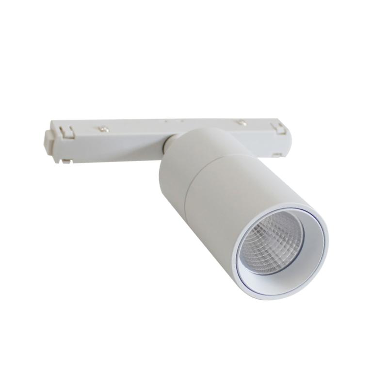 Spot LED sur Rail Magnétique 48V 7W Orientable BLANC - Silamp France