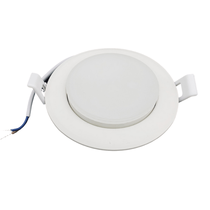 Support Spot Encastrable GX53 LED Rond BLANC - Silamp France