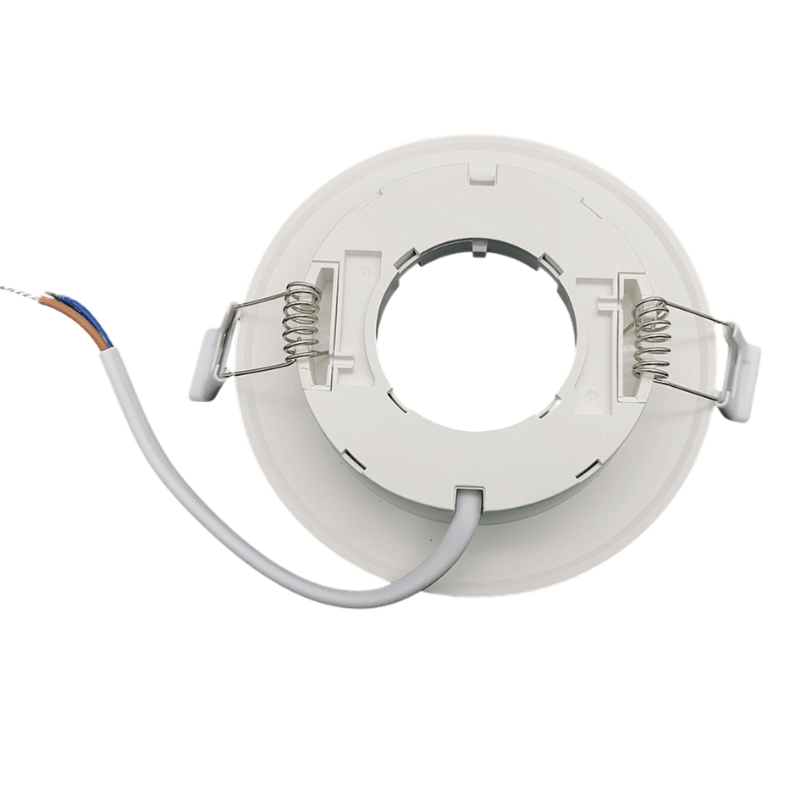 Support Spot Encastrable GX53 LED Rond BLANC (Pack de 10) - Silamp France