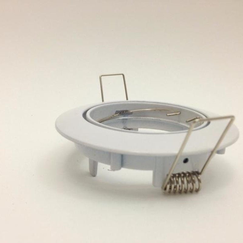 Support Spot GU10 LED Orientable BLANC (Pack de 10) - Silamp France