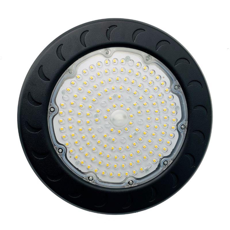 Suspension Industrielle HighBay UFO 100W IP65 NOIR - Silamp France