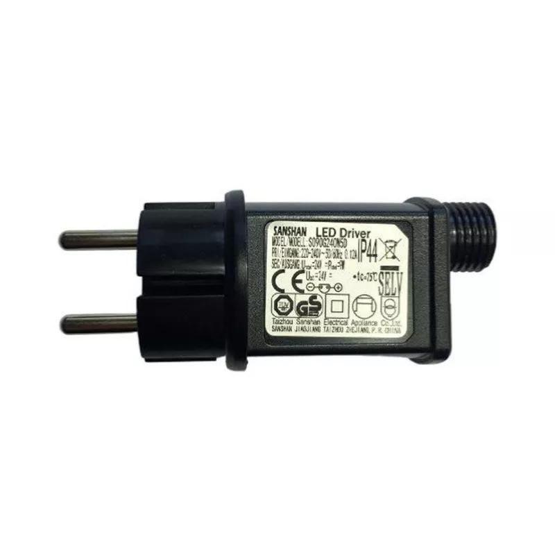 Transformateur Guirlande LED 24V 9W IP44 Multifonctions - Silamp France