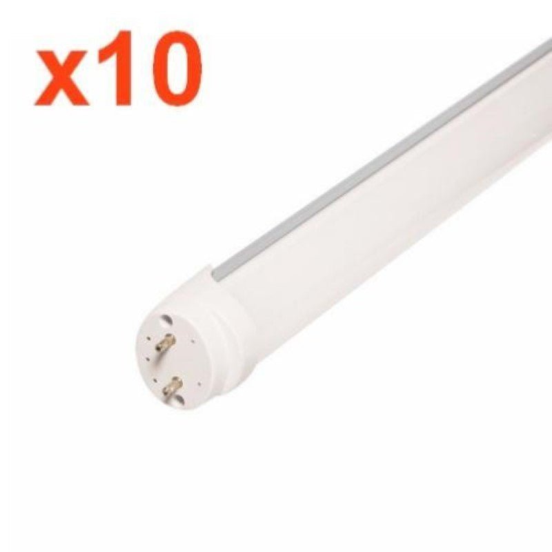 Tube Néon LED 120cm T8 36W (Pack de 10) - Silamp France