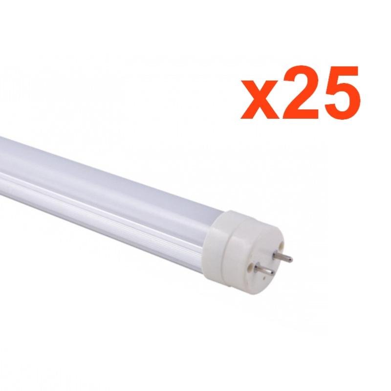 Tube Néon LED 150cm T8 50W (Pack de 25) - Silamp France