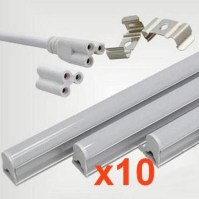 Tube néon LED 60cm T5 9W (Pack de 10) - Silamp France