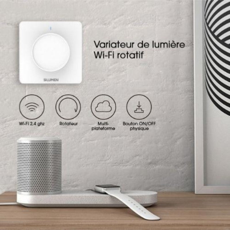 Variateur de Lumière WiFi Rotatif - Silamp France