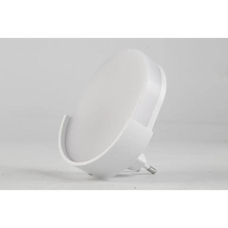 Veilleuse Prise LED 1W Ovale avec Capteur Crépusculaire 220V - Silamp France