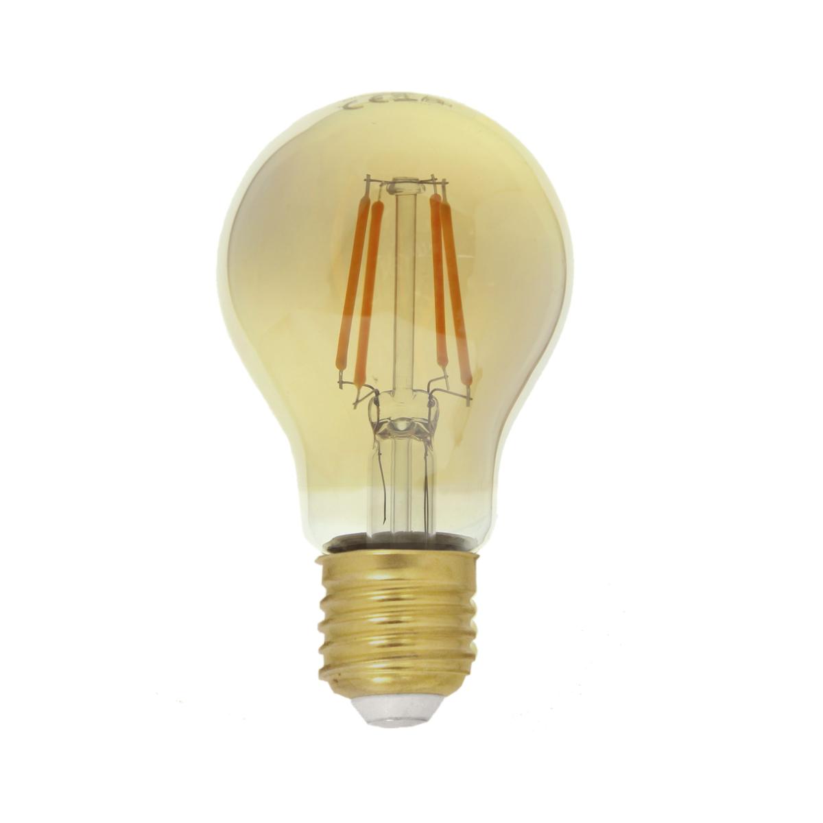 Ampoule LED E27 Filament Dimmable 6W A60 Classique