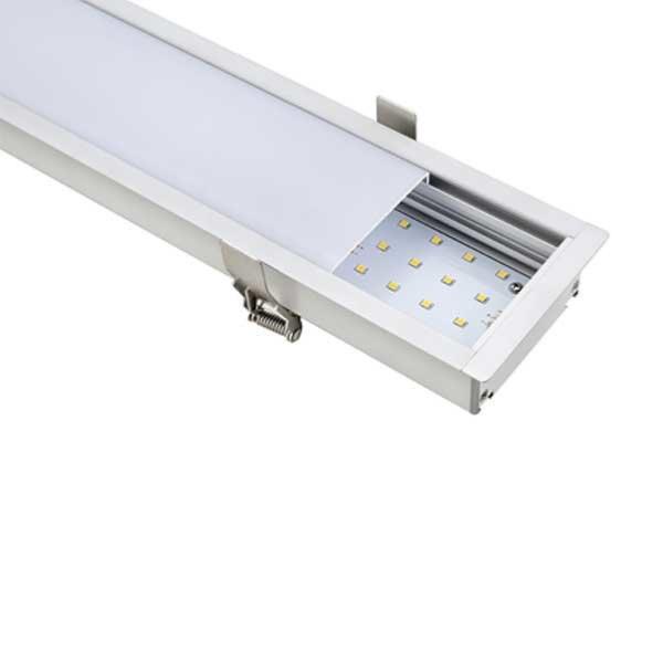 Réglette LED Encastrable et Interconnectable 120cm 40W Blanc