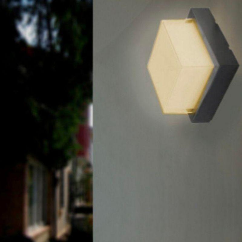 Applique LED Connecte WiFi RGBW 12W IP54 Carre