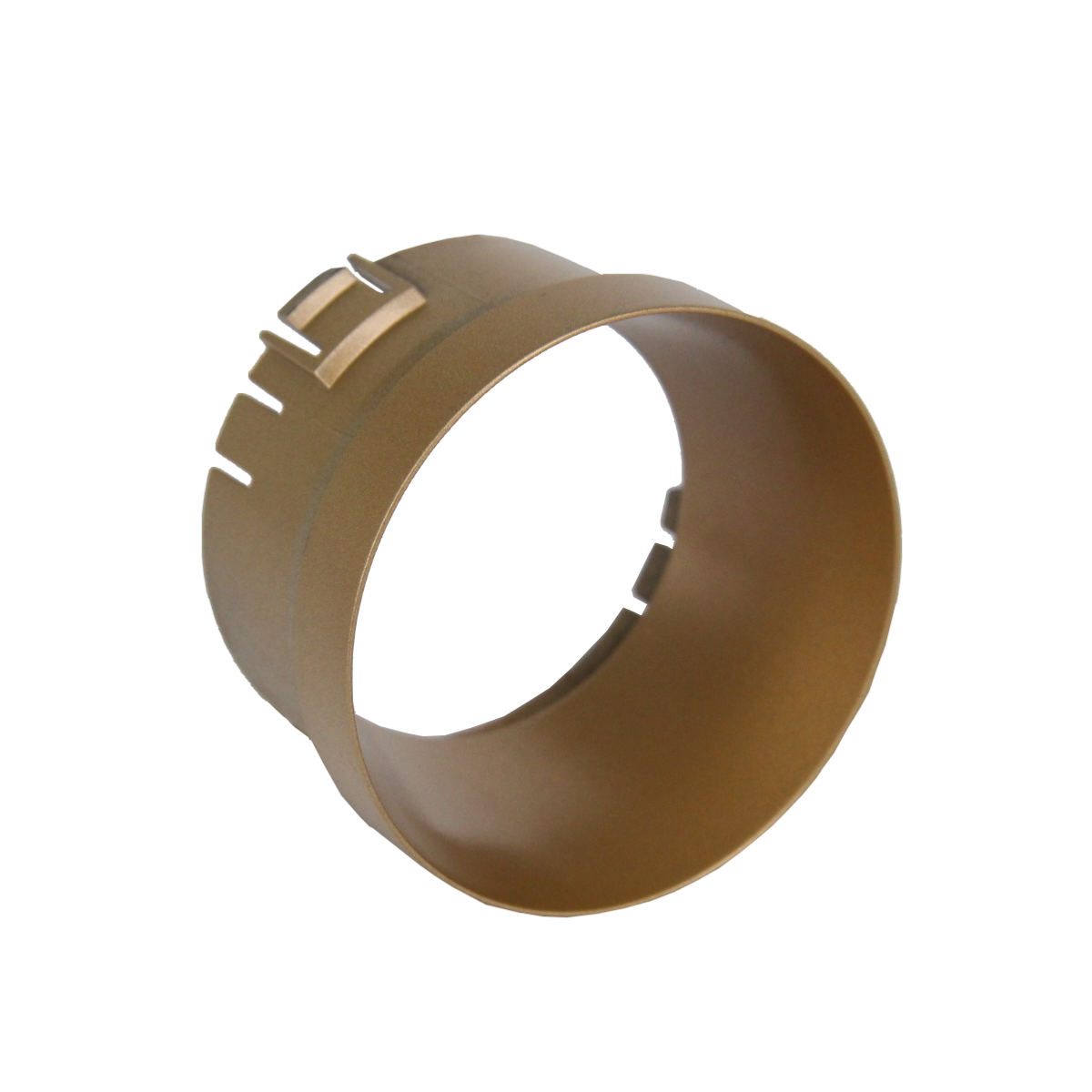Cadre à Spot DORE pour Spot LED sur rail 18W 38° Monophasé