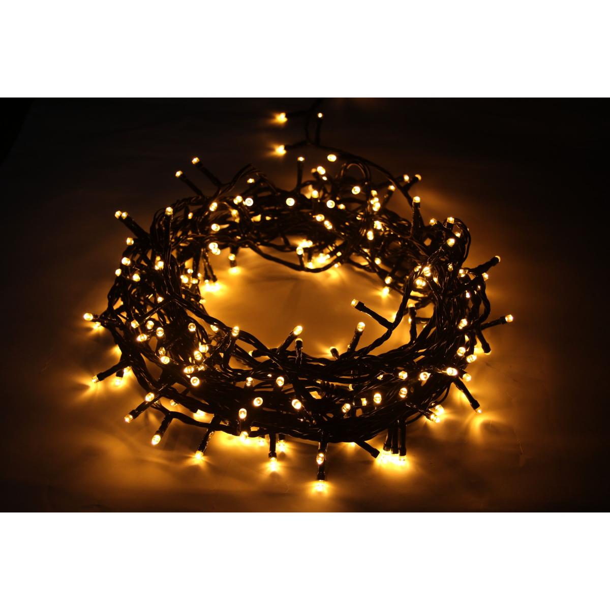 Guirlande LED 220V 12M IP44 240 LED (+transfo)