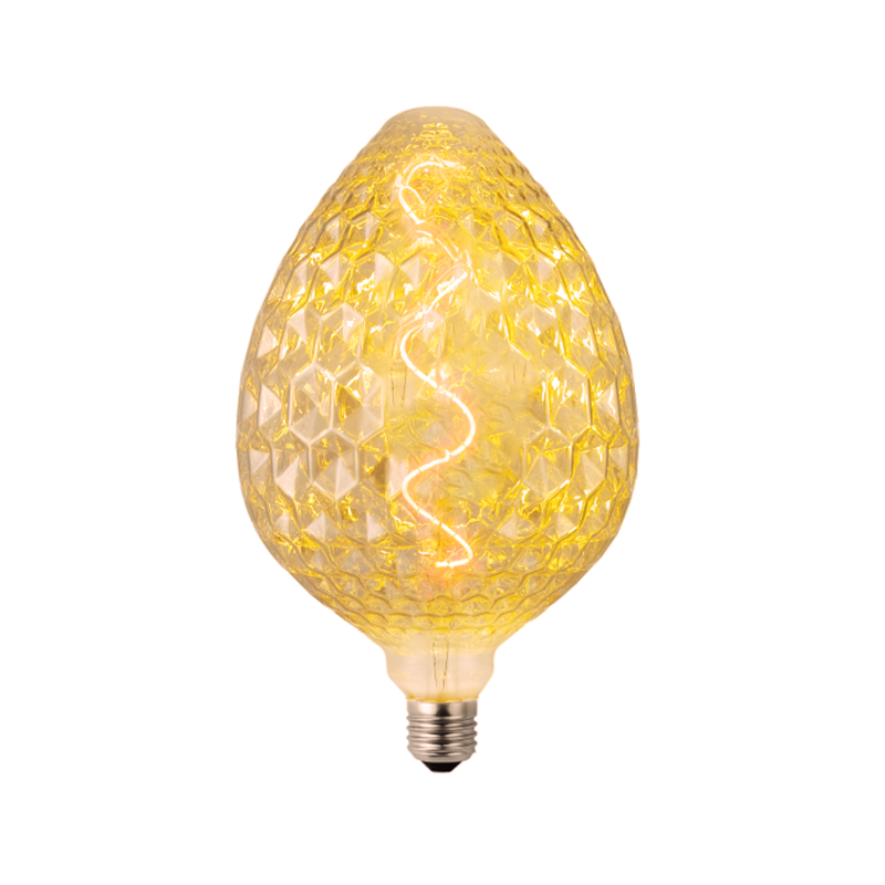 Ampoule LED E27 Filament 8W Pomme de pin