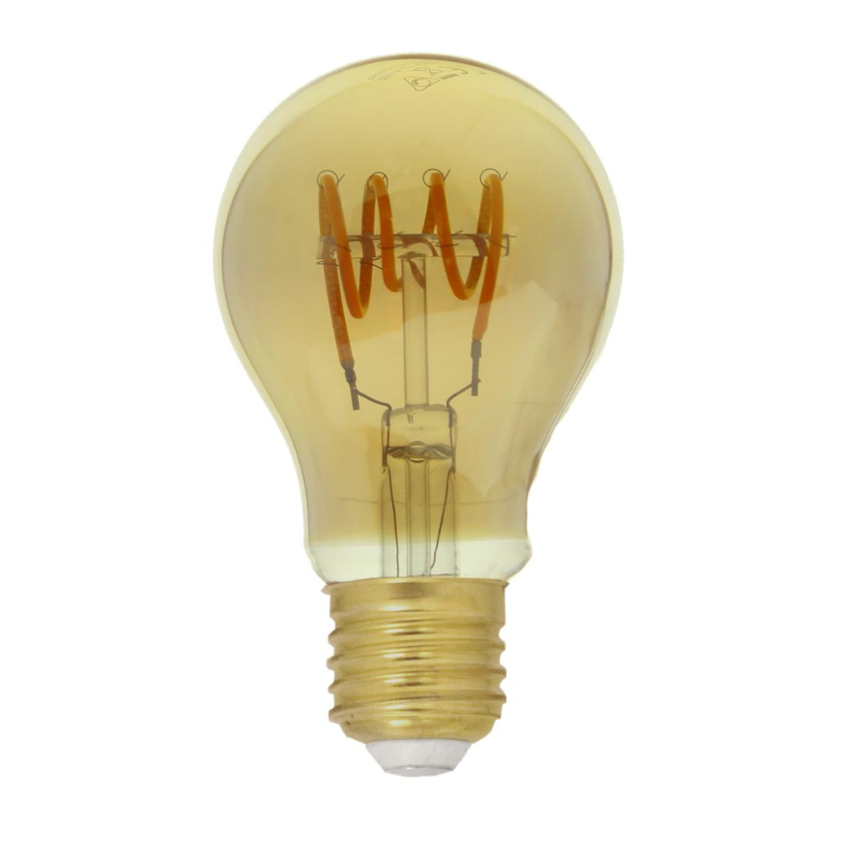 Ampoule LED E27 Filament Dimmable 4W A60 Classique
