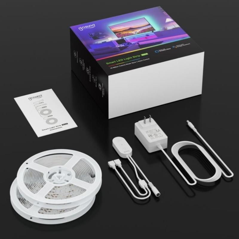 Ruban LED Connect WiFi RGB 12V 2x5M 30LED/m