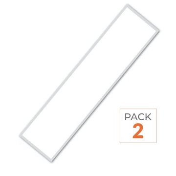 Panneau LED UGR<19 36W 120x30cm (Pack de 2) | Éclairage pour Bureau