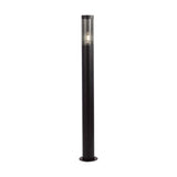 Borne de Jardin Noire IP44 100cm pour Ampoule E27