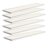 Panneau LED 120x30 40W 120lm/W Flicker Free Contour Blanc (Pack de 6)