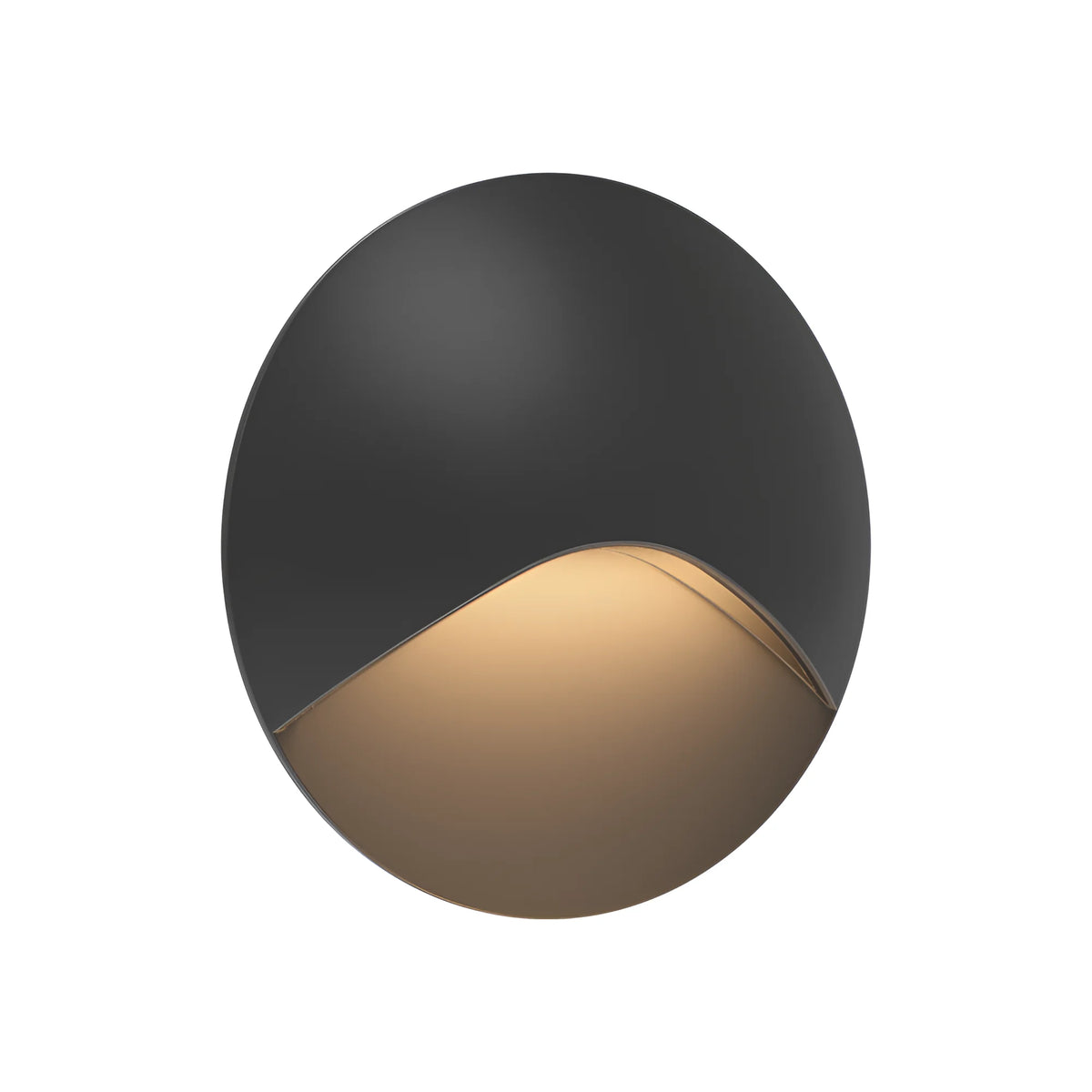 Balise pour Escalier LED Encastrée Ronde 3W IP65 Noir