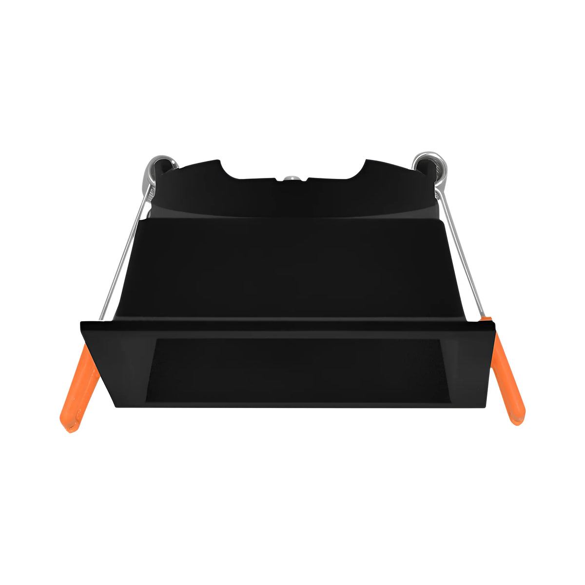 Support Spot Encastrable Carré Noir