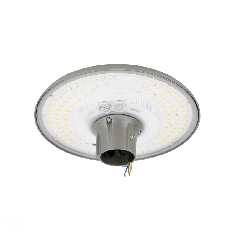 Lampadaire Public avec Détecteur 30W/50W/70W CCT Gris - 3000K/4000K/5000K
